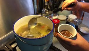 Easy Salted Vegetable Duck Soup Recipe (咸菜鸭汤)