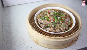 Cantonese Steamed Pork with Preserved Mustard Greens Recipe