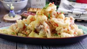 Chinese Style Salt & Pepper Calamari: Crispy Seafood Recipe