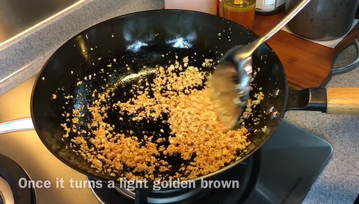 Remove garlic and set aside.