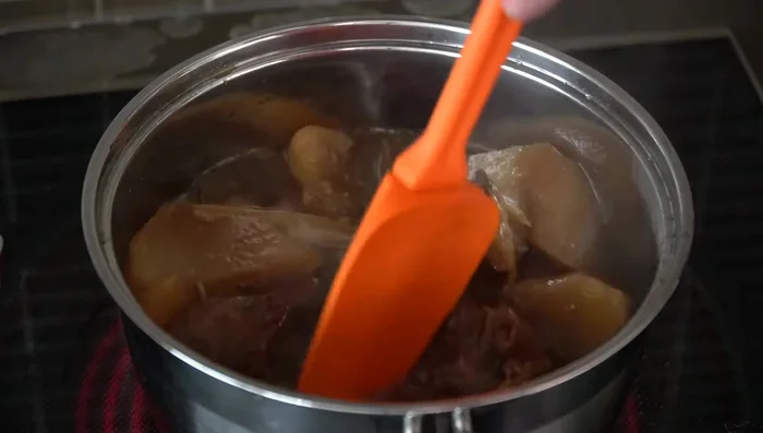 Reheat the next day in a pot (stone pot optional).