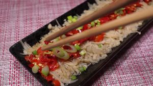 Spicy Enoki Mushroom Salad: A Simple Summer Recipe