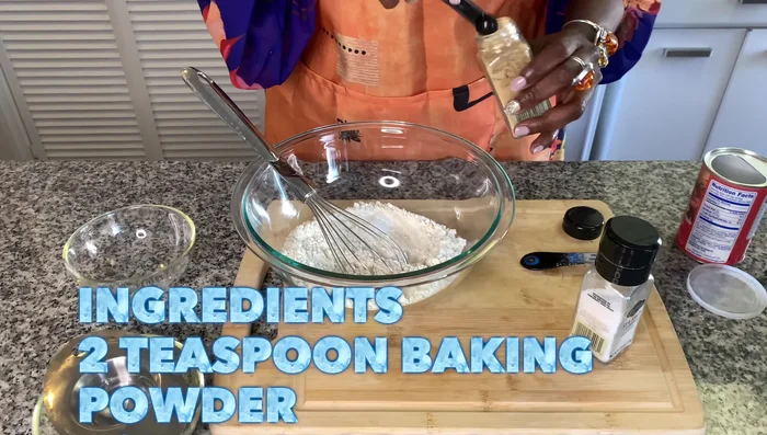 Incorporate 1 1/2 cups of all-purpose flour gradually into the wet ingredients.