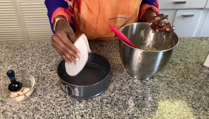 Bake at 350°F (175°C) for 40-45 minutes, or until a toothpick inserted into the center comes out clean.