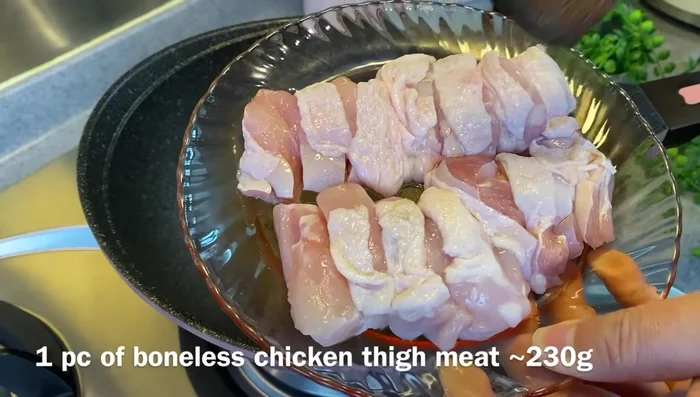 Add chicken and brown on all sides over medium heat. Don't move the chicken initially to ensure browning.