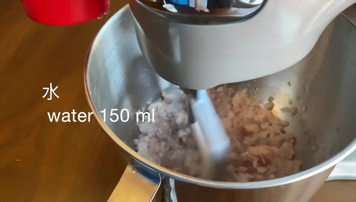 Beat the mixture for 10-15 minutes, scraping down the sides, until it forms a smooth, elastic batter. Test by dropping a small amount into water – it should float halfway.