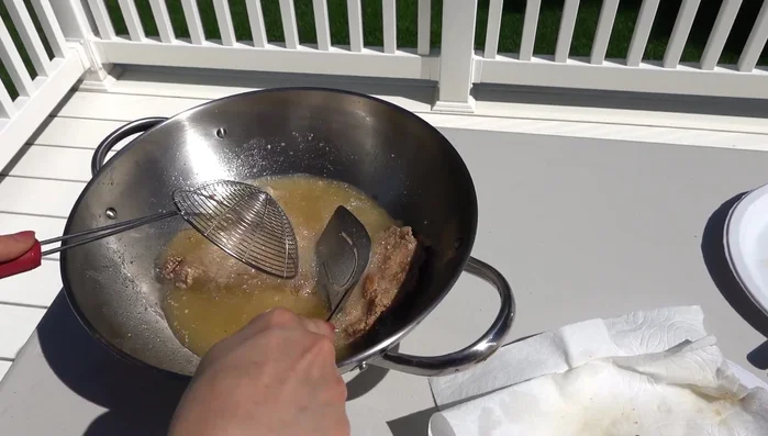 For extra crispy pork chops, remove them from the pan after the initial frying, let them rest briefly, then return to the hot oil for another quick fry.