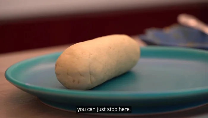 Make five ping-pong sized balls from the dough.