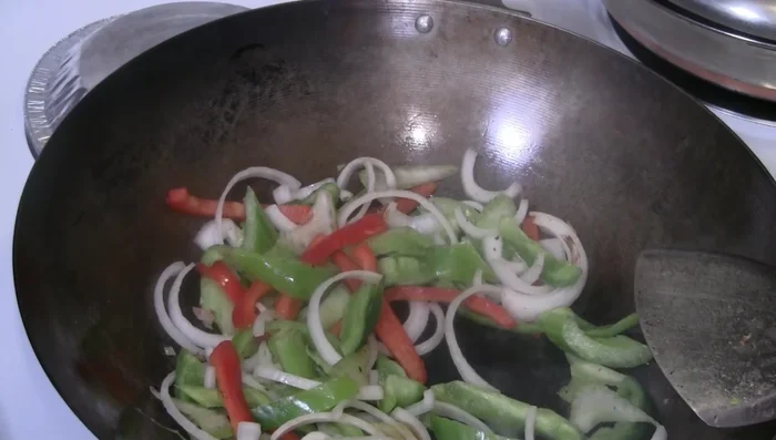 Add sesame oil, soy sauce, oyster sauce, and Himalayan pink salt.