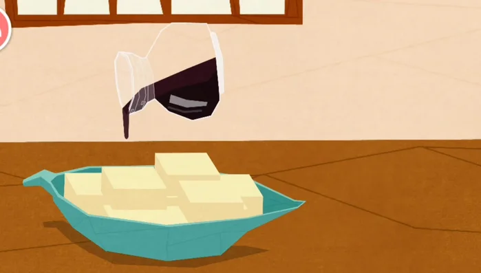 Make chilled tofu with sauce: prepare chili sauce, soy sauce, sesame oil.