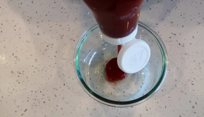 Make the sauce: Combine ketchup, hoisin sauce, black bean chili sauce, and brown sugar in a bowl. Stir well.