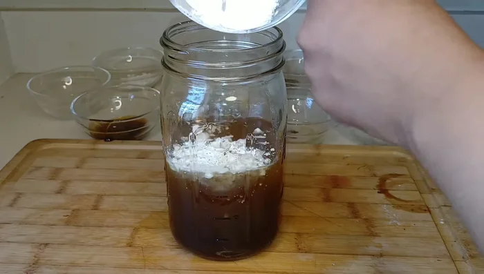 Prepare the sauce: In a separate bowl, combine chicken stock, dark soy sauce, cornstarch, oyster sauce, sugar, garlic, and ginger. Stir well.