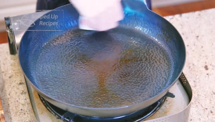 Preheat a heavy-duty frying pan. Add oil and cook buns, rotating for even color, 2-3 minutes per side until golden.