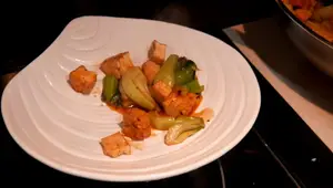 Stir-fried Shanghai Bok Choy with Tofu: A Quick & Flavorful Recipe