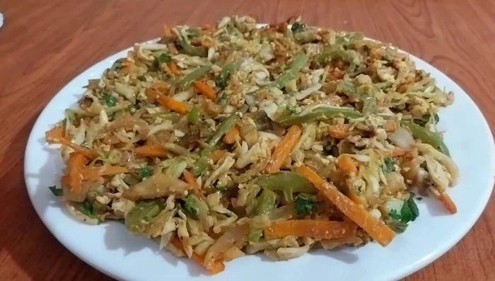Transfer the mixture to a plate to cool.