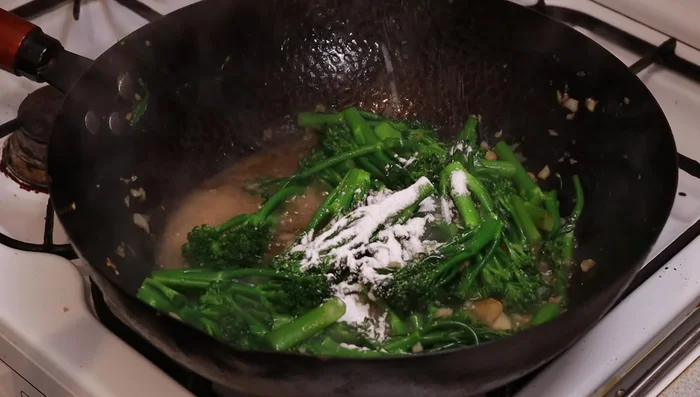 Add corn flour/cornstarch to thicken the sauce.