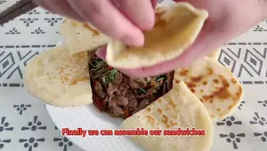 Chinese Cumin Lamb Pocket Bread Recipe
