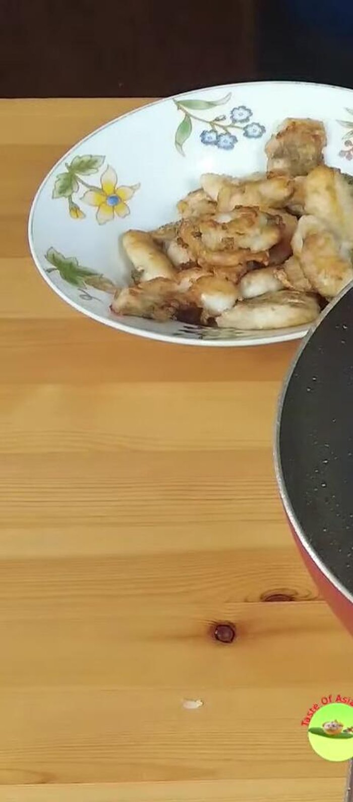 Add the prepared stir-fry sauce to the pan.