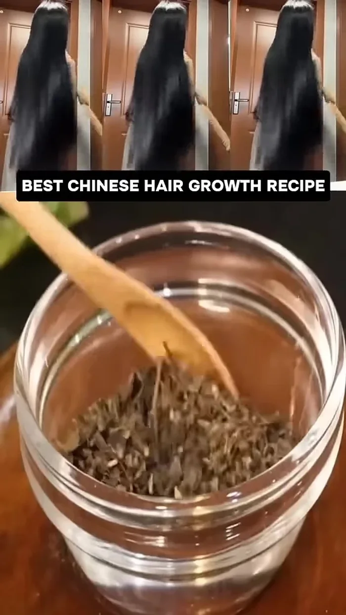 Add one spoon of green tea to the cup.