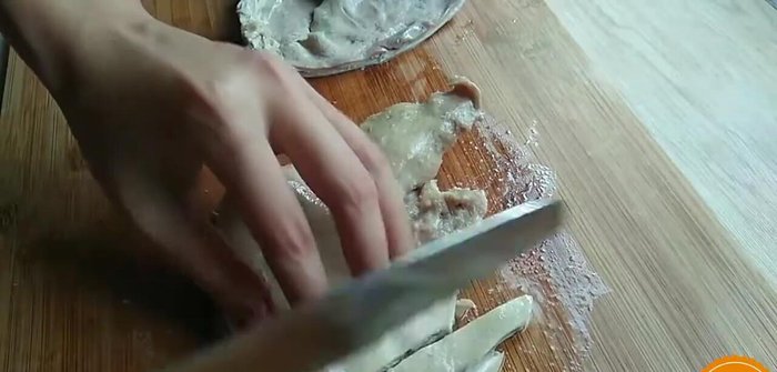 Season with salt and soy sauce to taste.