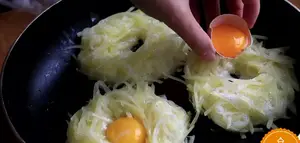 Crispy Fried Shredded Potato Pancakes (Potato Latkes) Recipe