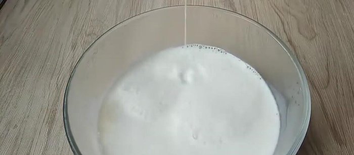 Steam the milk mixture until it sets. (This step is inferred based on the common cooking method for this dessert)