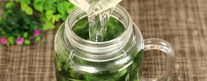 Add the cucumber: Gently stir in the prepared cucumber slices or dice into the boiling agar-agar mixture. (No specifics are given in the transcript)