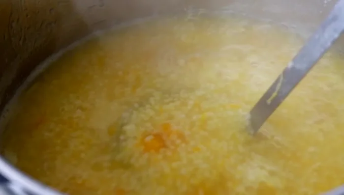 Bring the mixture to a boil over medium-high heat.