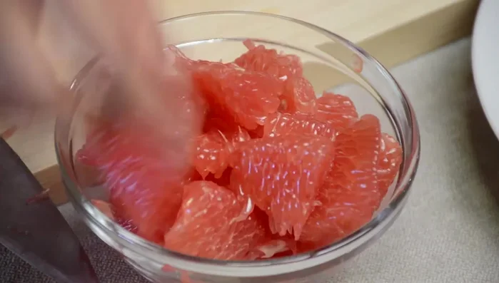 Add milk, stir gently to combine.