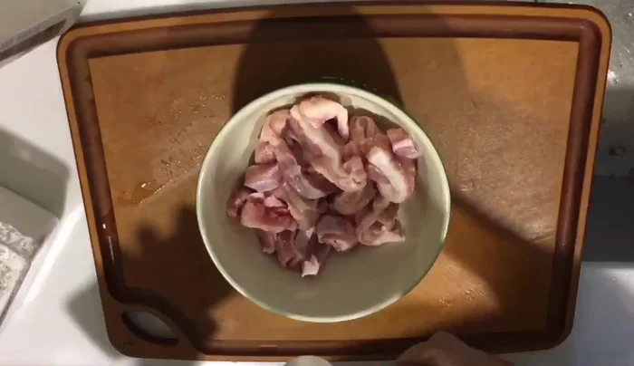 The dish is almost ready! (Details missing from transcript)
