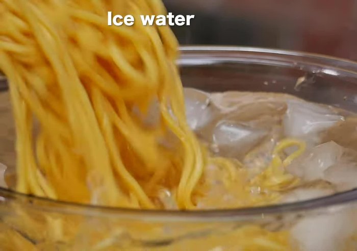 Prepare the ingredients: Chop vegetables and protein into bite-sized pieces. If using dried noodles, cook according to package instructions.