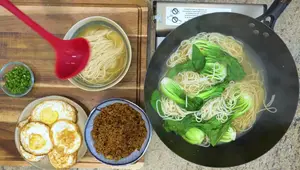 Quick 15-Minute Ground Pork Noodle Soup Recipe