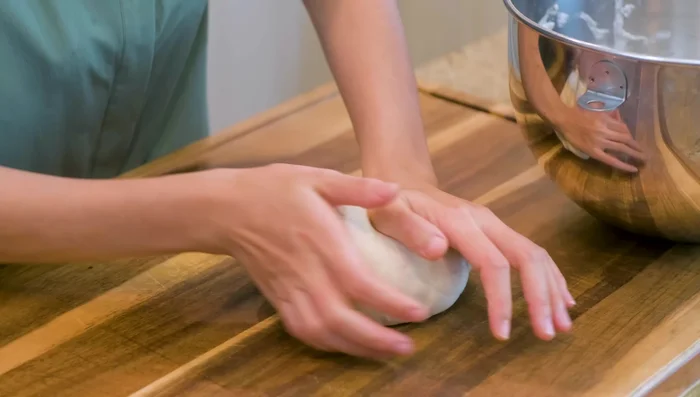 Shape the dough into a ball, and let it proof for 1 hour until doubled in size.