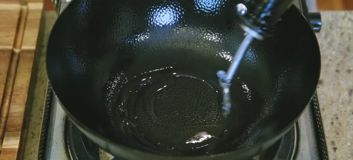 Add 2 tbsp of peanut oil (or other oil).
