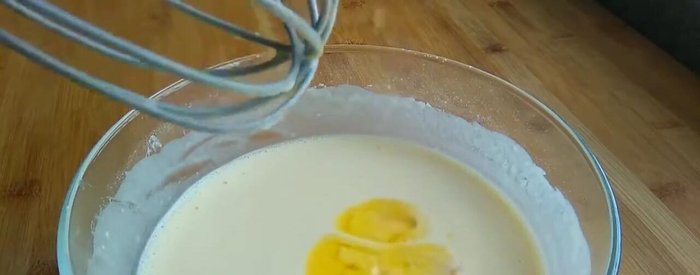 Prepare the cream filling. (This might include whipping cream and adding sugar.)