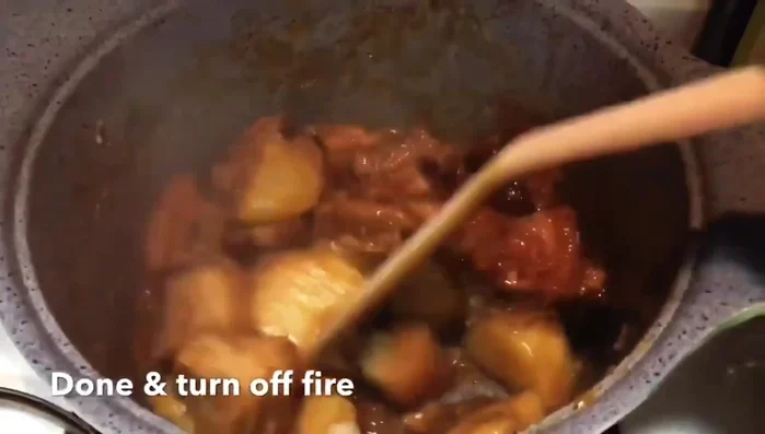 Serve and enjoy! (Note: The transcript provides no details on serving suggestions).