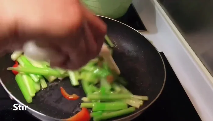 Season with soy sauce or other desired seasonings.