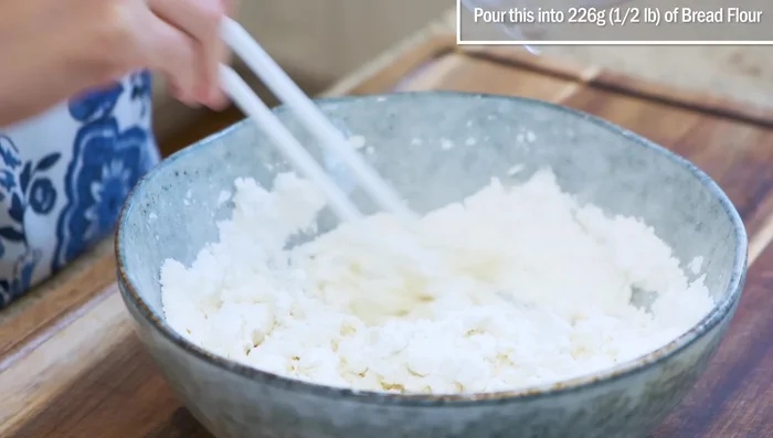 Make dumpling wrappers.