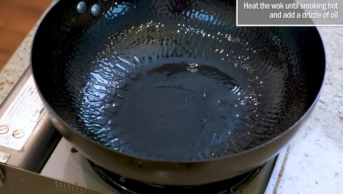Pre-cook shrimp. Refrigerate.