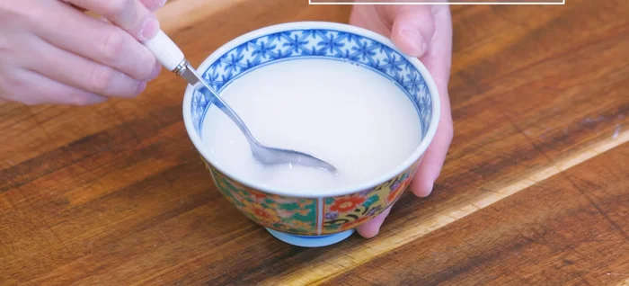 Mix cornstarch and water, set aside.