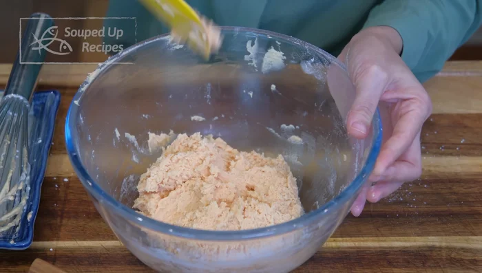 Chill the dough in the freezer for 20 minutes.