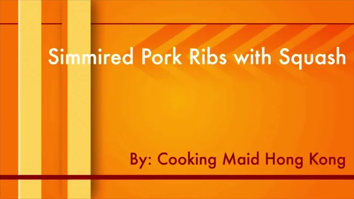 Prepare the pork ribs.