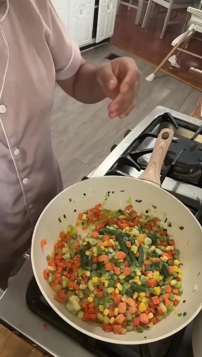 Add ginger paste for flavor.