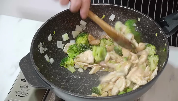 Serve hot over rice.
