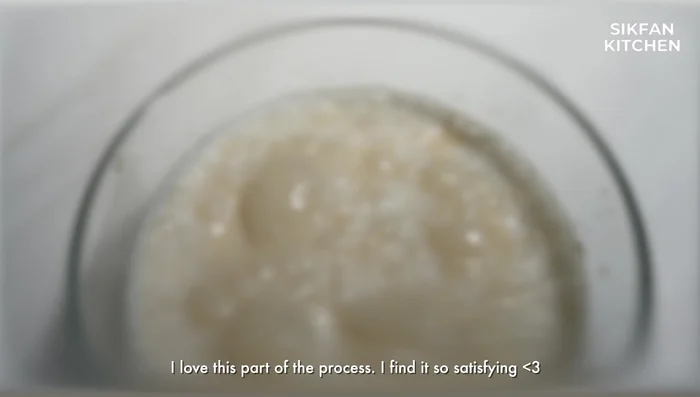 Let the dough rise in a warm place until doubled in size.