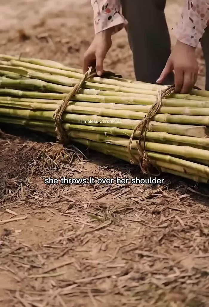 Carry the harvested materials back to your village.