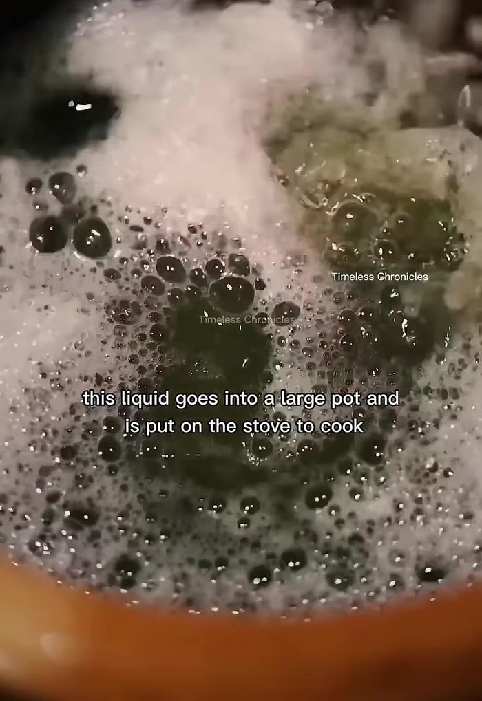 Cook the liquid in a large pot on the stove.