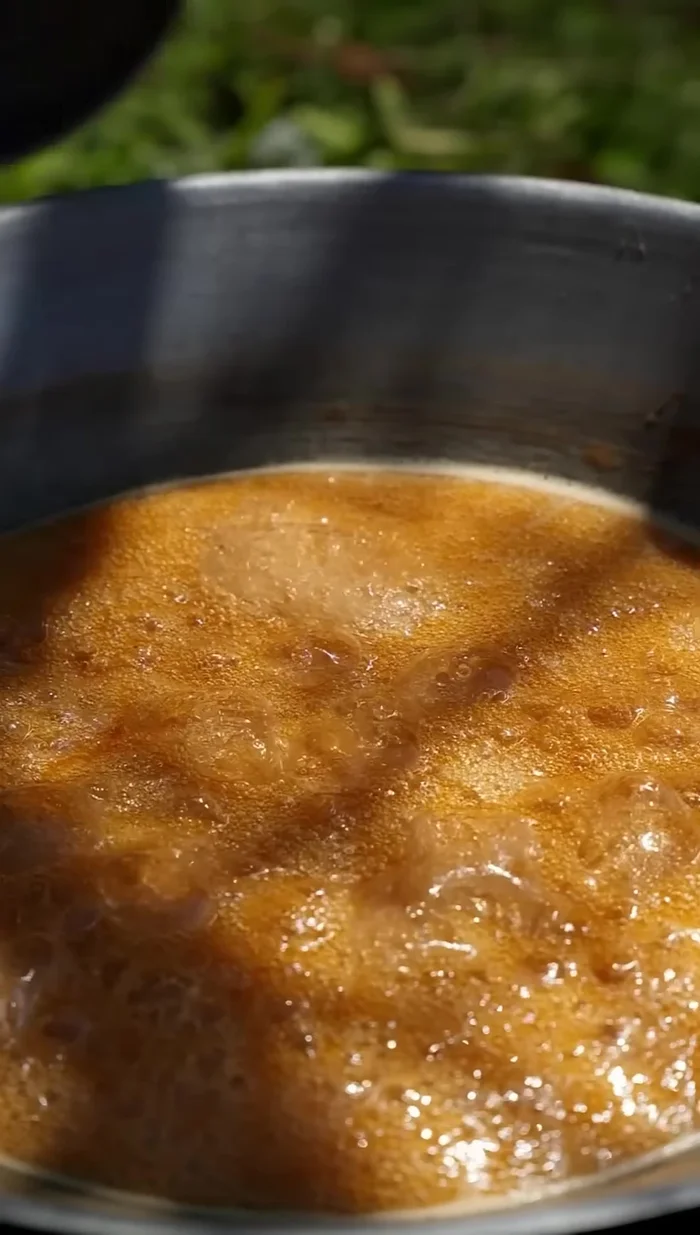 The result is a thick, golden syrup - maltose.