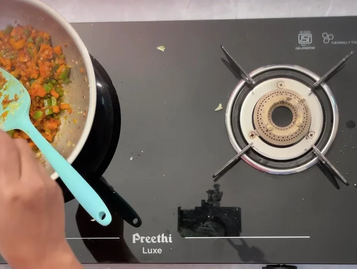 Mix well and combine with cooked noodles.