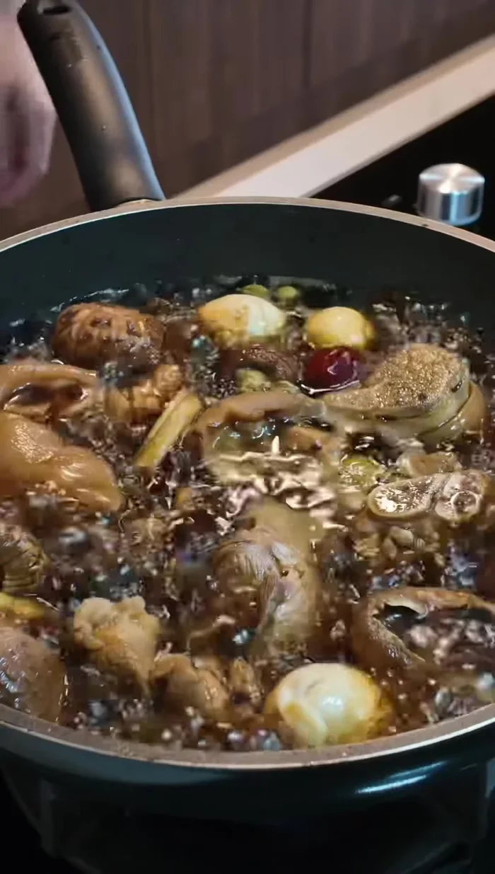 Cover and simmer for 2 hours.
